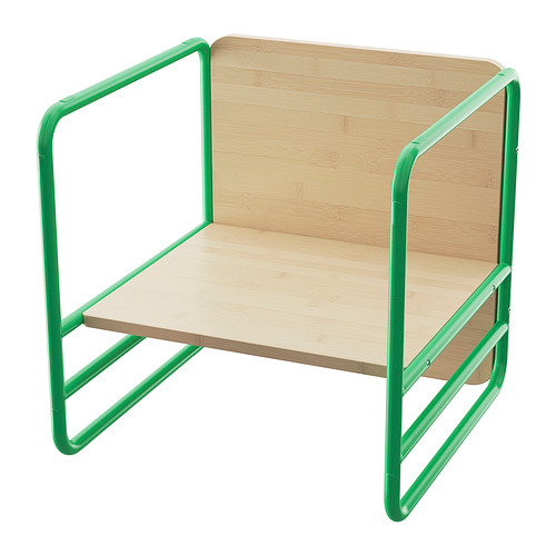 SMÅSKRAKE - multi-functional child chair/table, green | IKEA Taiwan Online - PE946400_S4