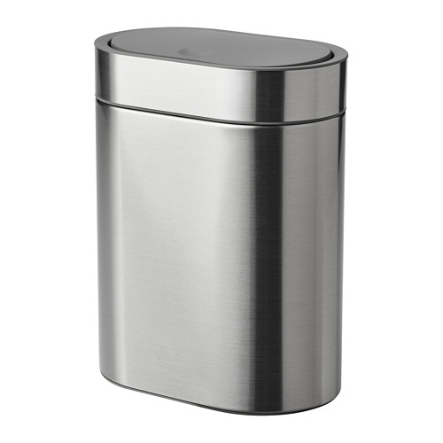 BROGRUND - 按壓式垃圾桶, 不鏽鋼 | IKEA 線上購物 - PE738907_S4