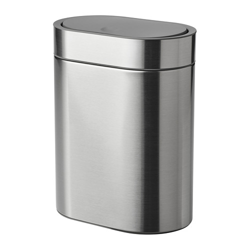 BROGRUND - touch top bin, stainless steel, 4 l | IKEA Taiwan Online - PE738907_S4