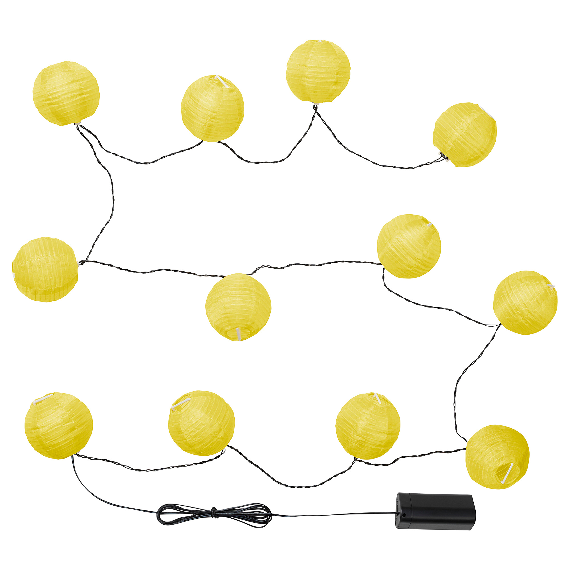 SOLVINDEN LED lighting chain with 12 lights