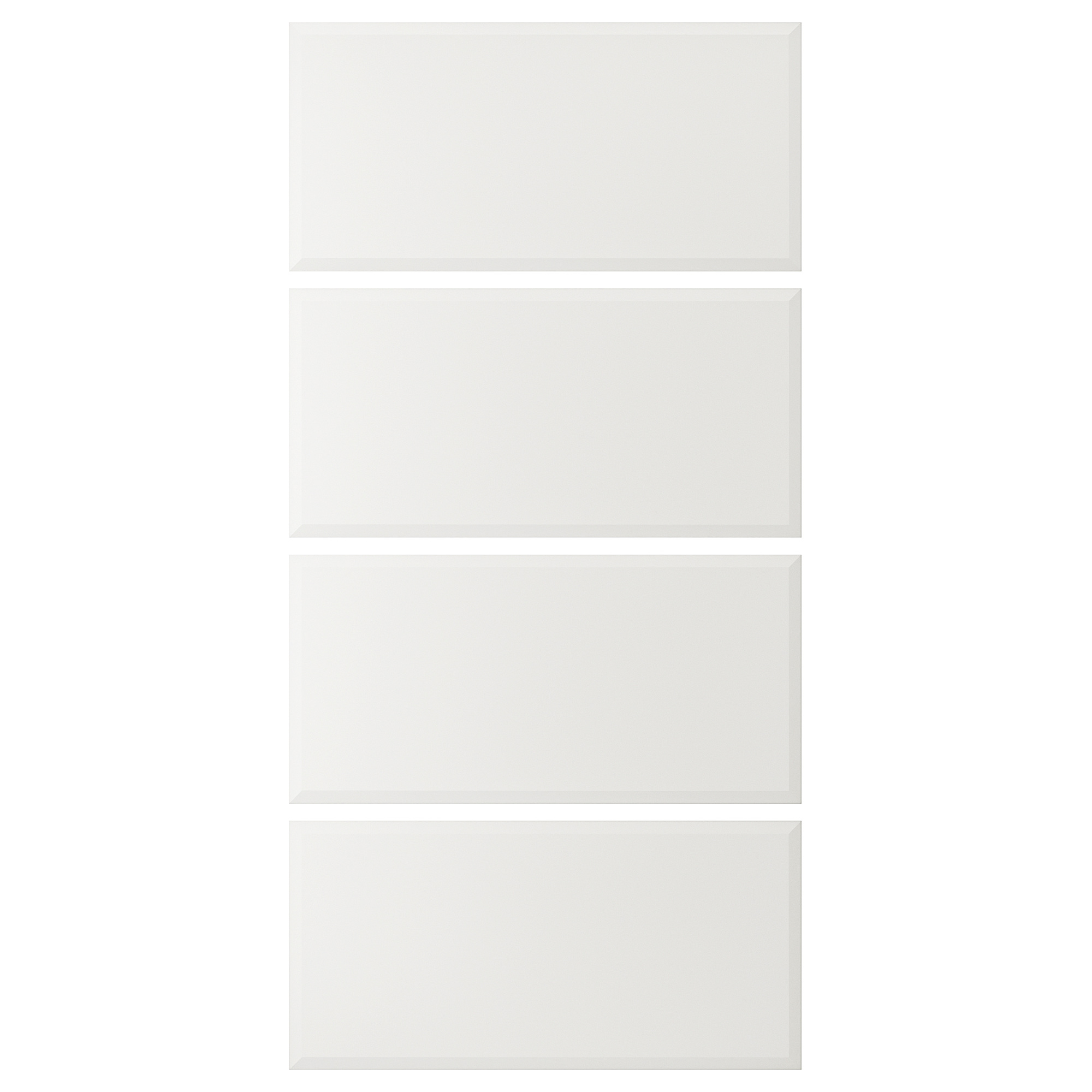 TJÖRHOM 4 panels for sliding door frame
