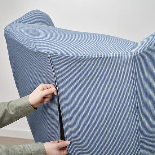 STRANDMON slipcover for wing chair