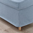 STRANDMON slipcover for footstool