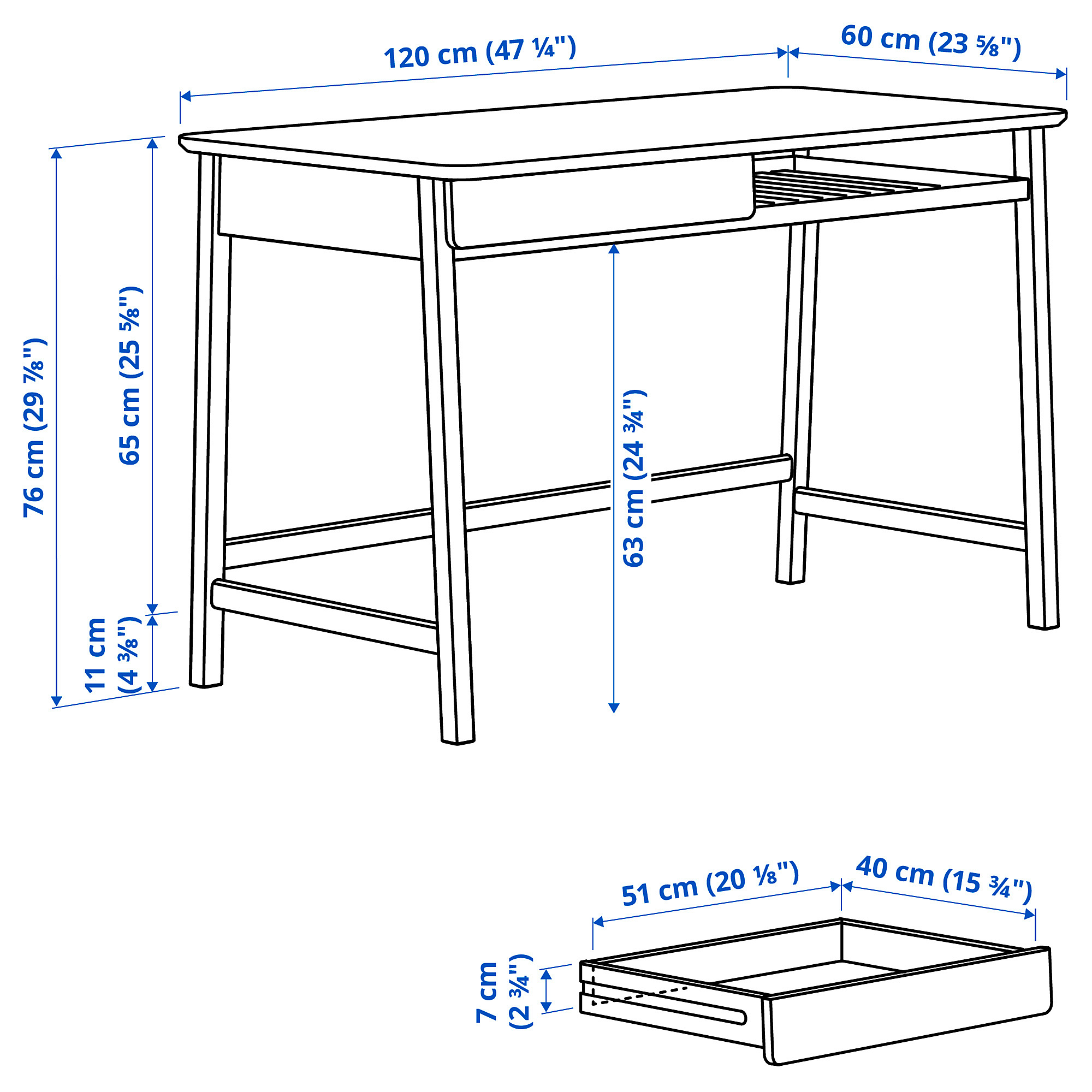 BETESHÄST desk