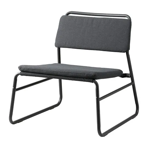 LINNEBÄCK - 休閒椅，Vissle 深灰色 | IKEA 線上購物 - PE791909_S4