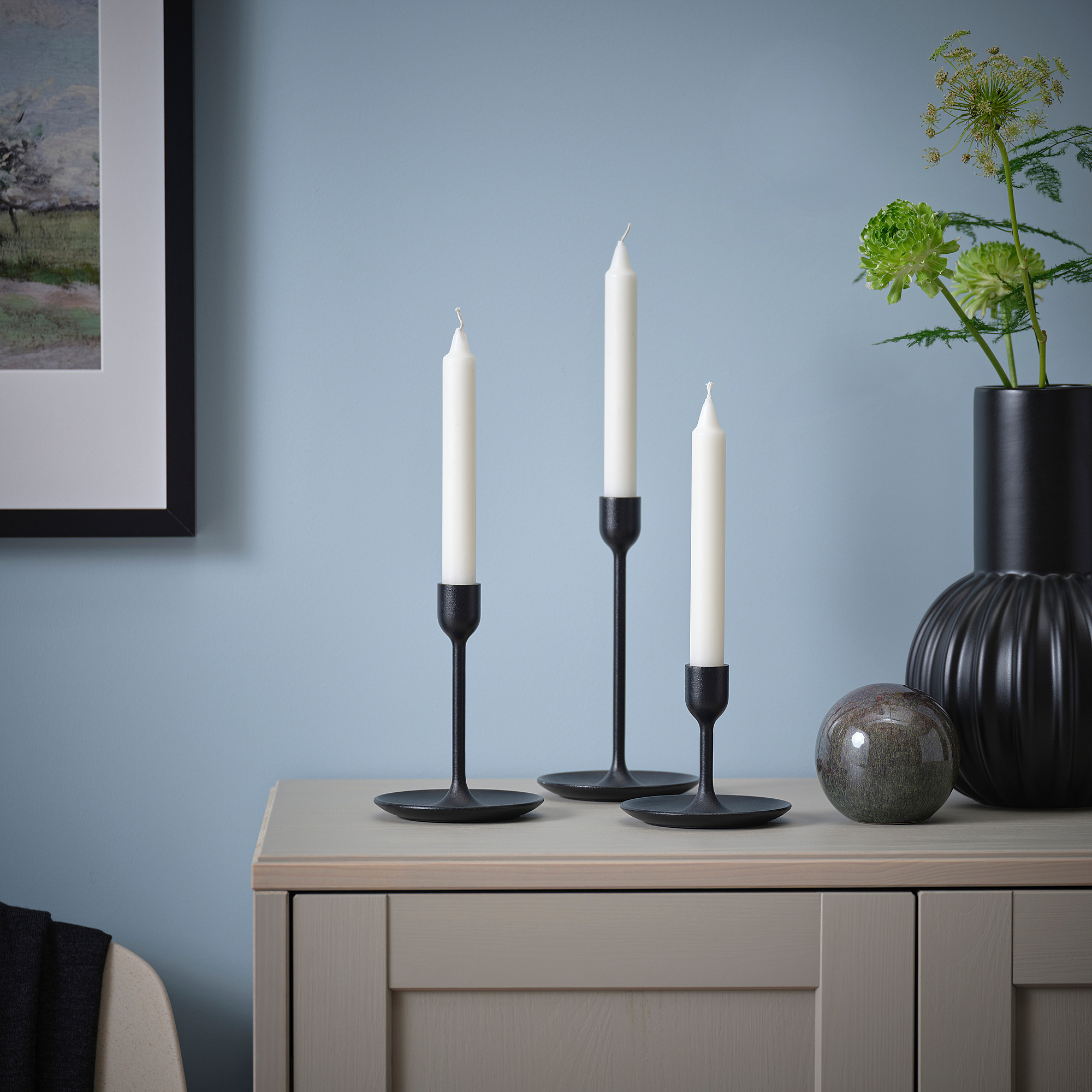 JUBLA unscented chandelier candle