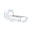 RAMNEFJÄLL cover bed frame