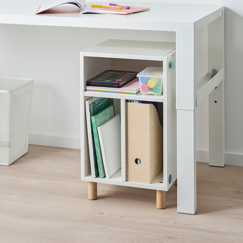 SMUSSLA - 床邊桌/層架組, 白色 | IKEA 線上購物 - PE794811_S4
