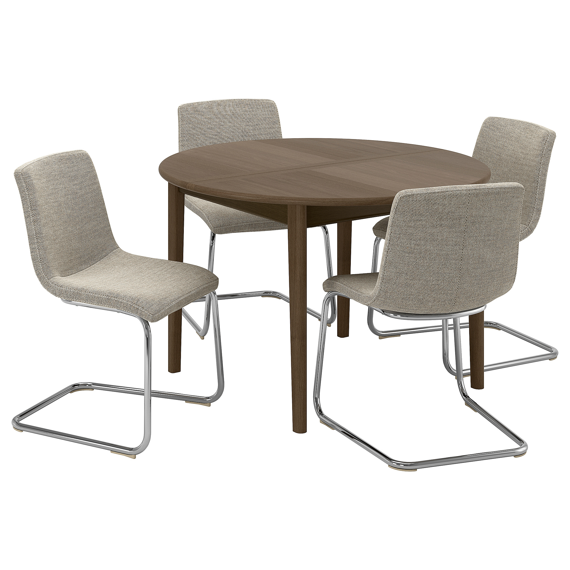 SKANSNÄS/LUSTEBO table and 4 chairs