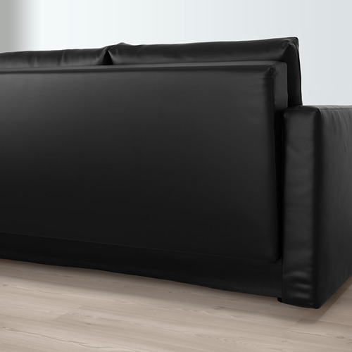 FRIHETEN - three-seat sofa-bed, Bomstad black | IKEA Taiwan Online - PE644645_S4