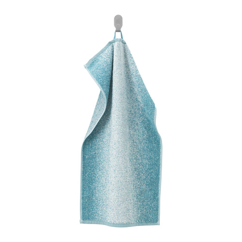NYCKELN - 毛巾, 白色/土耳其藍 | IKEA 線上購物 - PE792215_S4