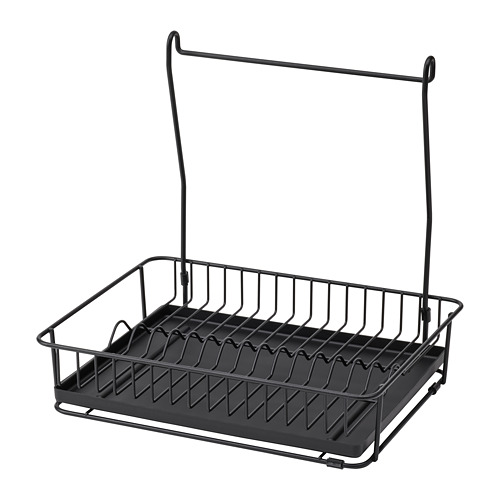 HULTARP - 碗盤瀝乾架, 黑色 | IKEA 線上購物 - PE792223_S4