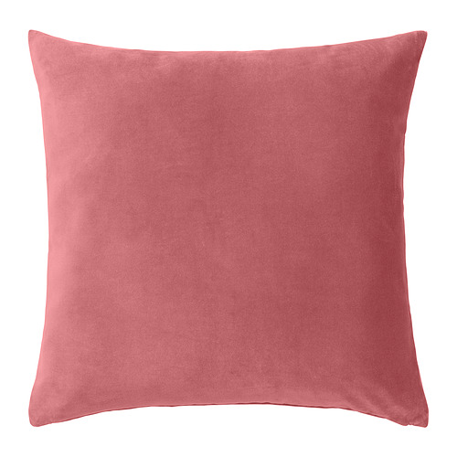 靠枕套 cushion cvr, , 桃紅色 dark pink, 另有棕黃色 brown-yellow