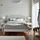 TYSSEDAL - bed frame, white/Lönset | IKEA Taiwan Online - PE739194_S1
