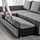 FRIHETEN - corner sofa-bed with storage, Skiftebo dark grey | IKEA Taiwan Online - PE603738_S1
