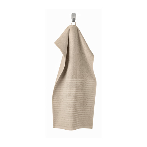 VÅGSJÖN - hand towel, light beige, 40x70 cm | IKEA Taiwan Online - PE792310_S4