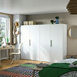 PLATSA wardrobe with 4 doors