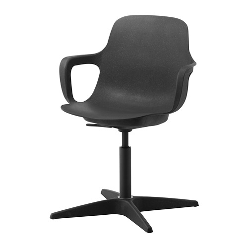 ODGER - swivel chair, anthracite | IKEA Taiwan Online - PE739277_S4