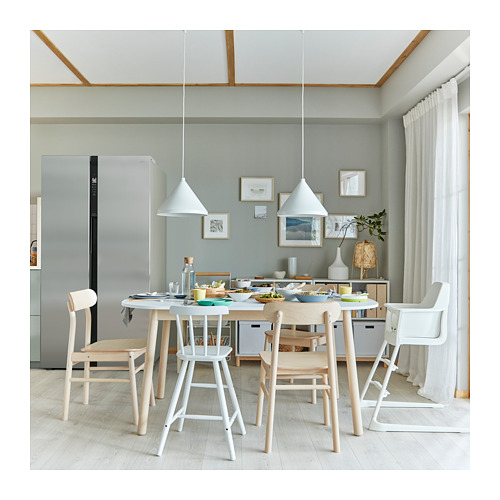 VEDBO - dining table, white | IKEA Taiwan Online - PH167043_S4