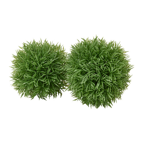 FEJKA - 人造植物 2件組, 室內/戶外用/青草 球形 | IKEA 線上購物 - PE840152_S4