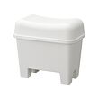 BURSJÖN stool with storage
