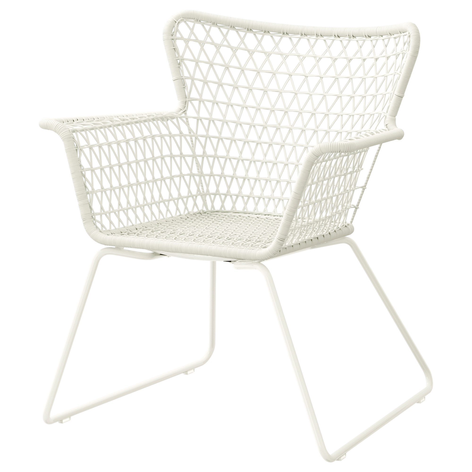 HÖGSTEN chair with armrests, outdoor