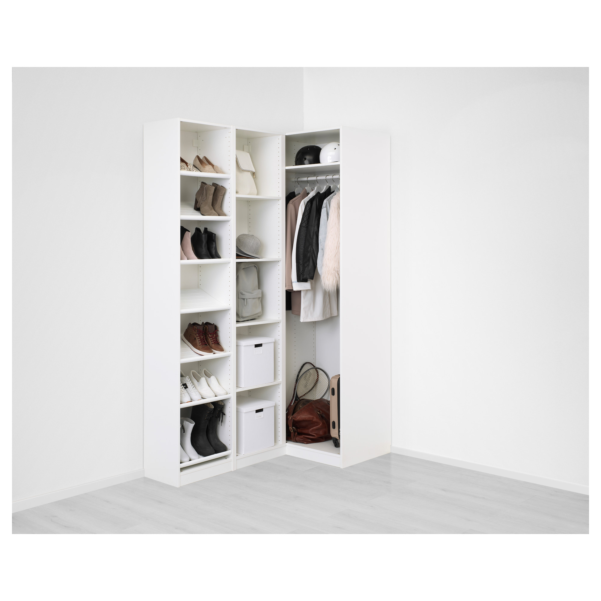 PAX/FLISBERGET corner wardrobe