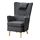 OMTÄNKSAM - armchair, Gunnared dark grey | IKEA Taiwan Online - PE696303_S1