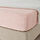 JÄTTEVALLMO - fitted sheet, light pink/white | IKEA Taiwan Online - PE837616_S1