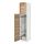 METOD - high cabinet with cleaning interior, white/Torhamn ash | IKEA Taiwan Online - PE588206_S1