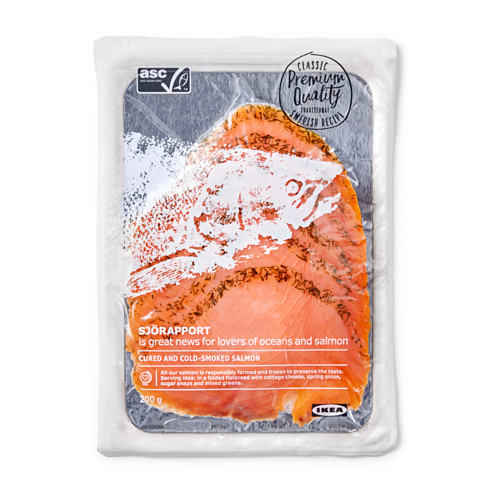 SJÖRAPPORT - 冷燻醃漬鮭魚, ASC/冷凍 | IKEA 線上購物 - PE649089_S4