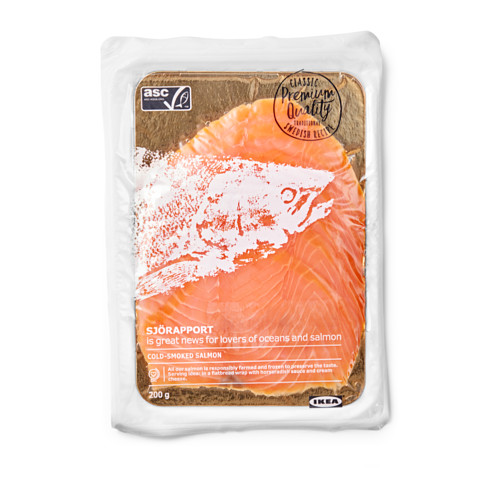 SJÖRAPPORT cold smoked salmon