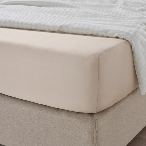 NATTJASMIN - 雙人床包, 淺米色 | IKEA 線上購物 - PE837628_S4