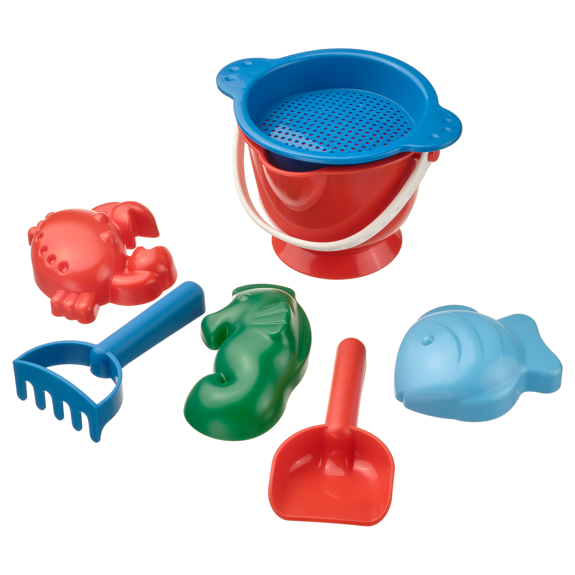 SANDIG 7-piece sand play set