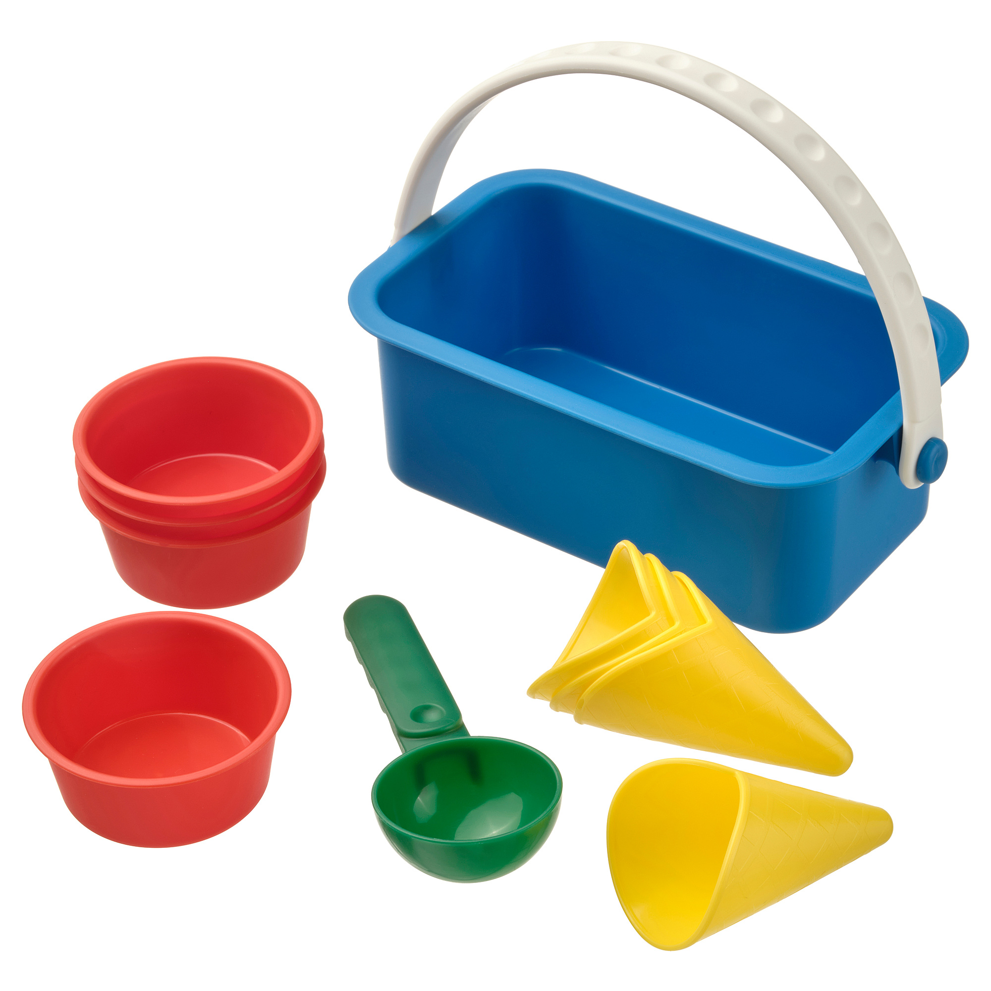 SANDIG 10-piece sand ice-cream set