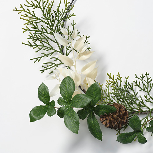 VINTERFINT 半圈式人造花環