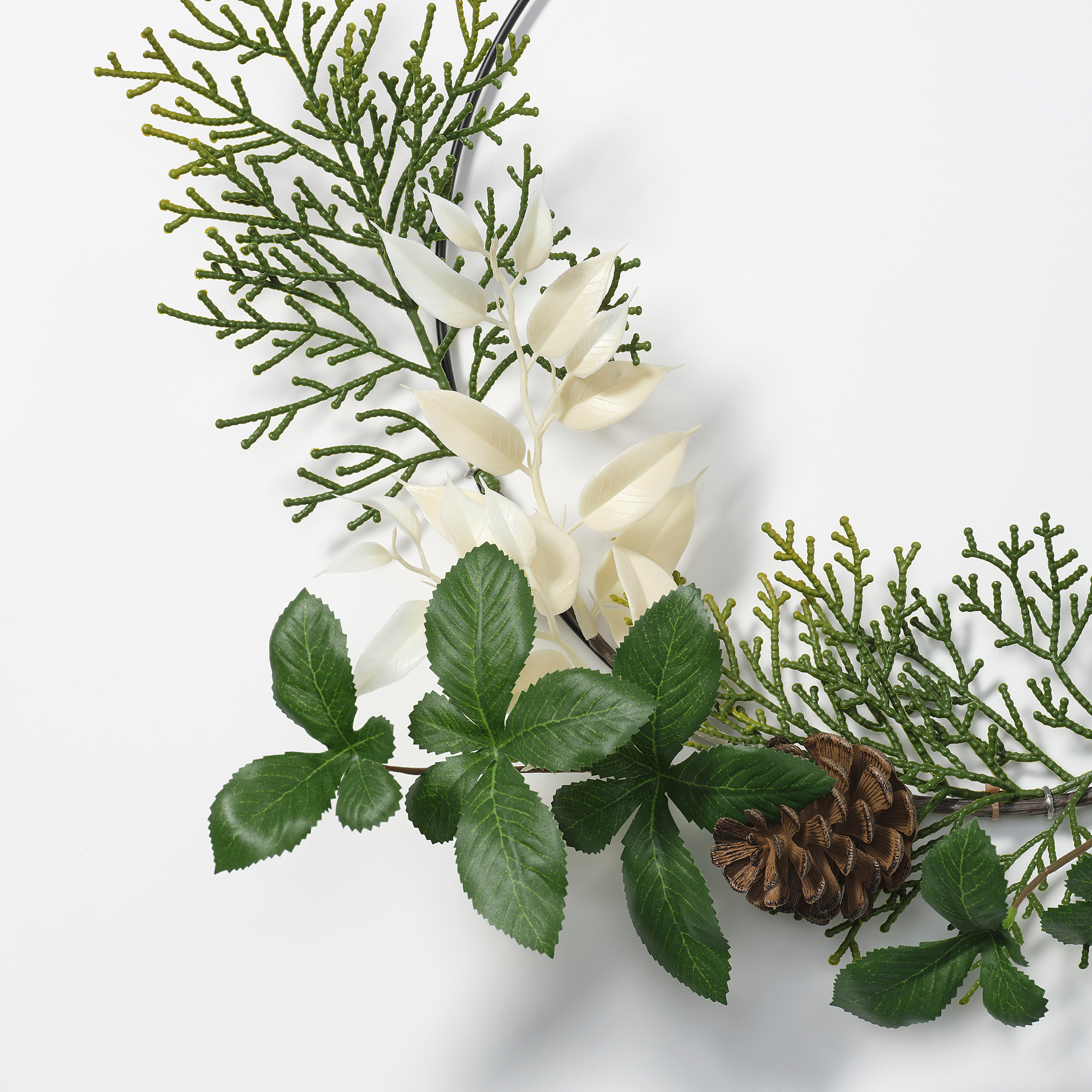 VINTERFINT 半圈式人造花環