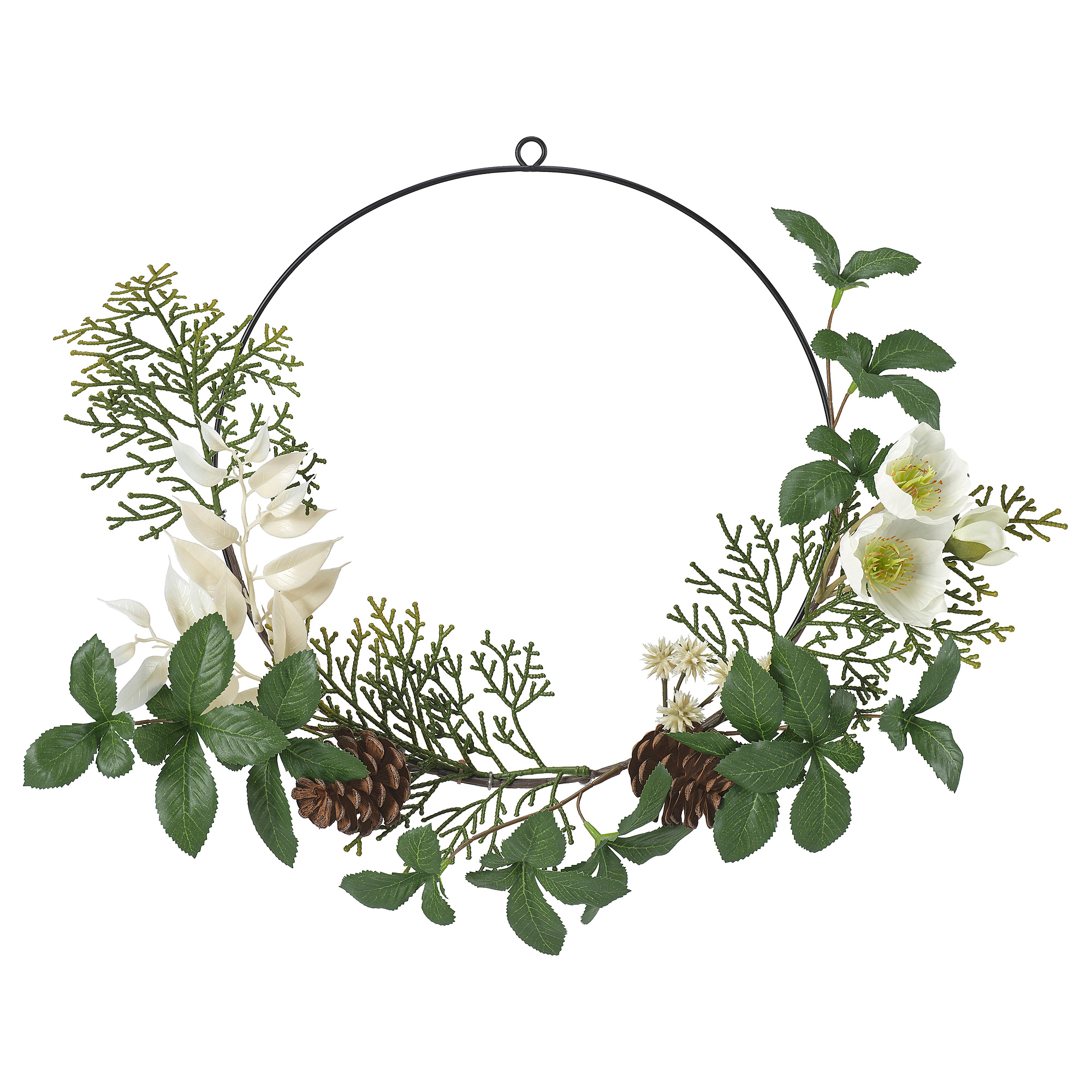 VINTERFINT 半圈式人造花環