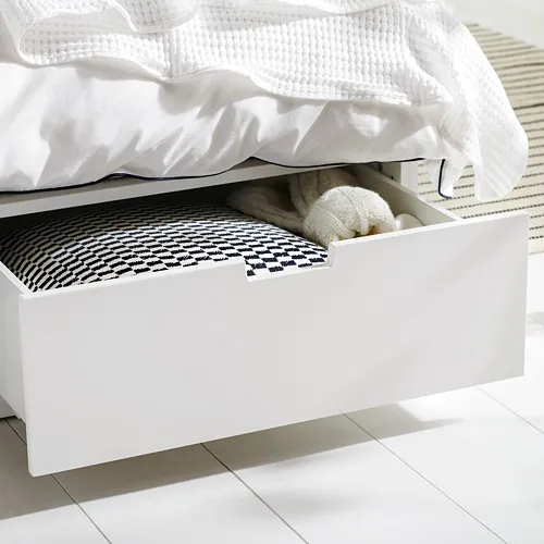 NORDLI 床框附床底收納盒