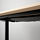 BEKANT - 轉角書桌/工作桌 右側, 實木貼皮, 染白橡木/黑色 | IKEA 線上購物 - PE739472_S1