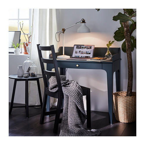 LOMMARP desk, dark bluegreen IKEA Taiwan Online