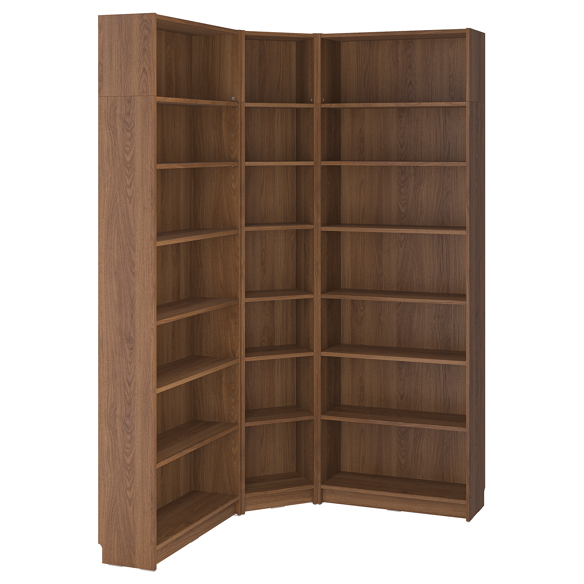 BILLY bookcase corner comb w ext units