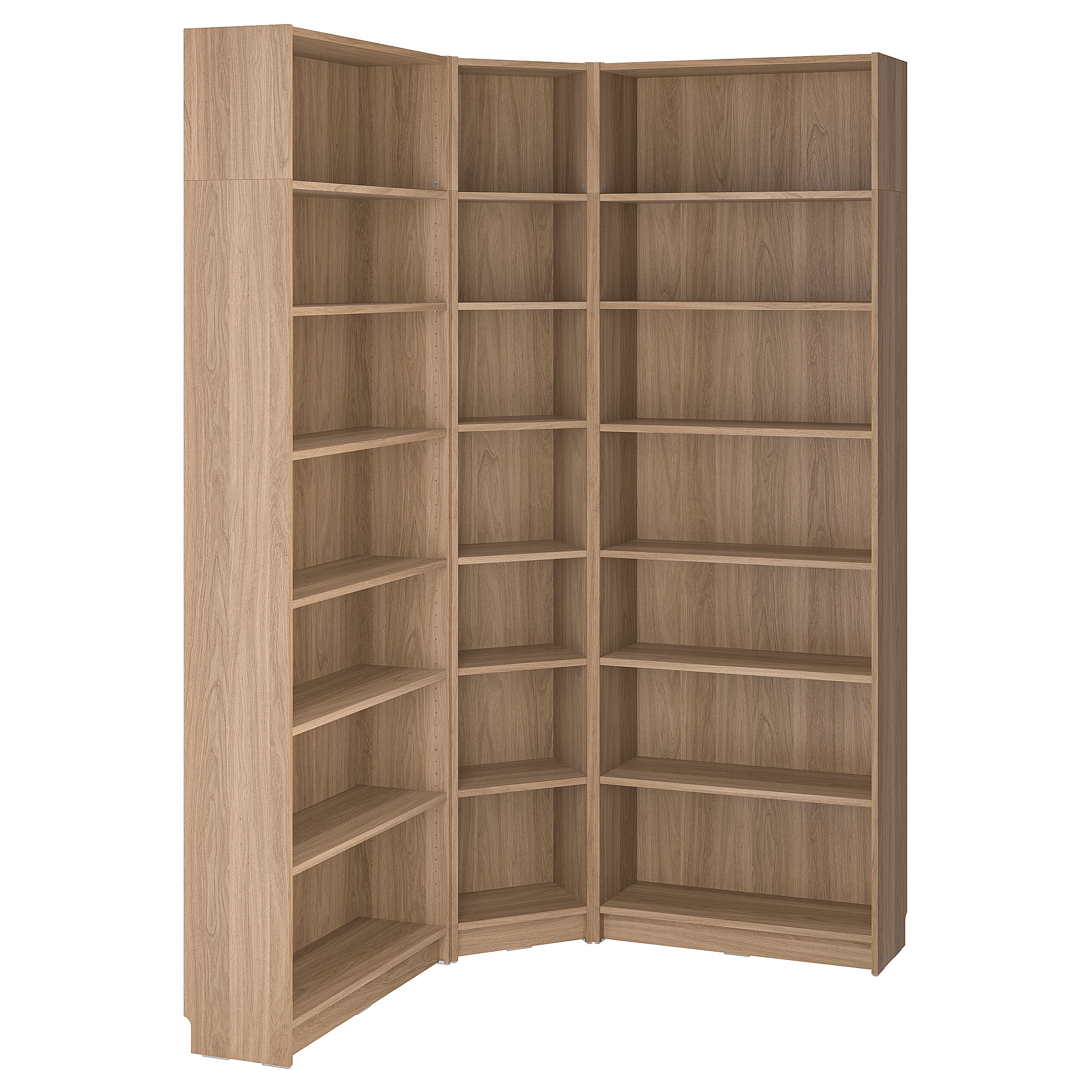 BILLY bookcase corner comb w ext units