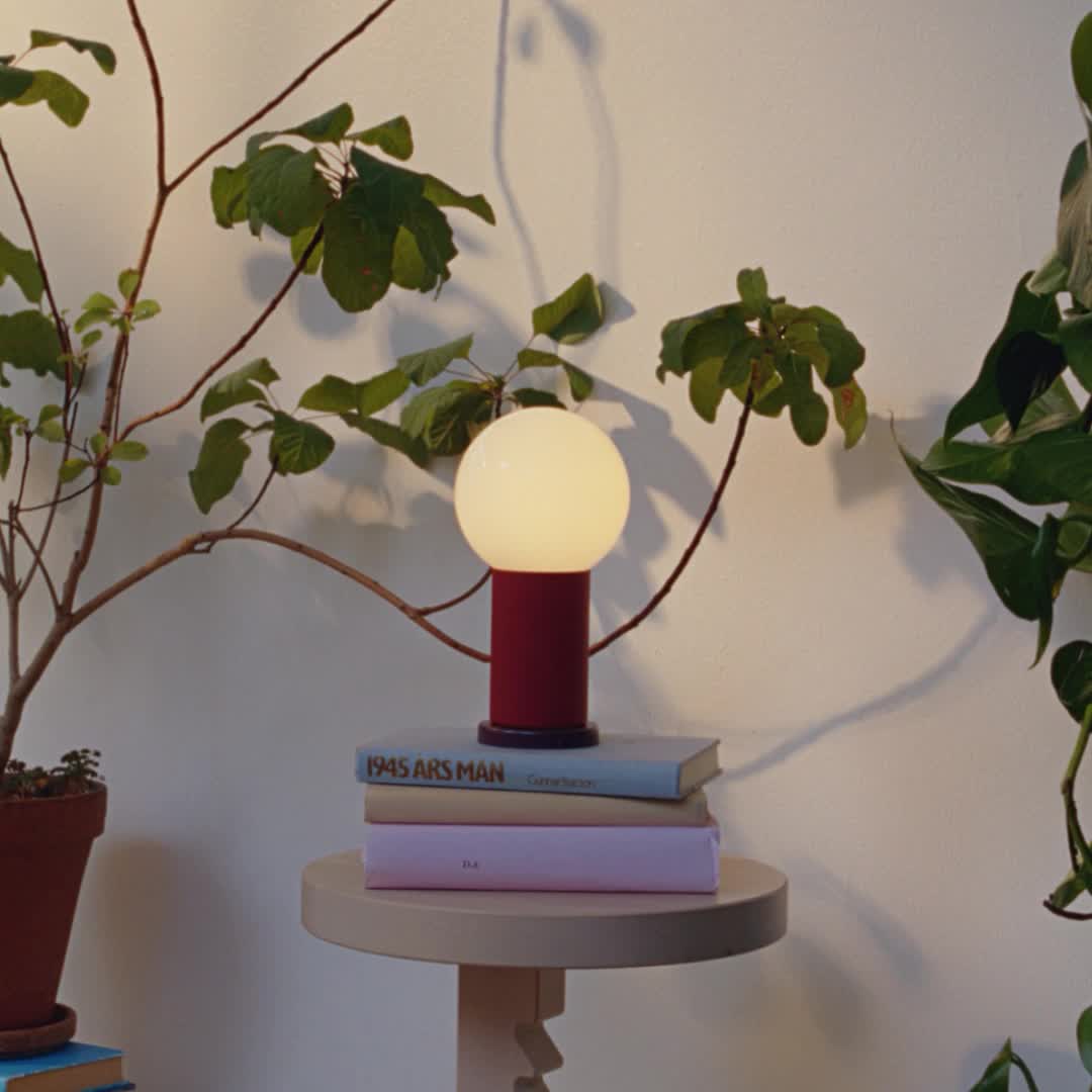 IKEA PS 2026 - LED portable lamp, battery-operated dimmable/green