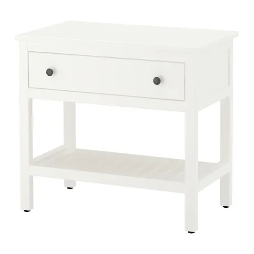 HEMNES - 洗臉盆櫃/1抽, 白色, 82x48x76 公分 | IKEA 線上購物 - PE696604_S4