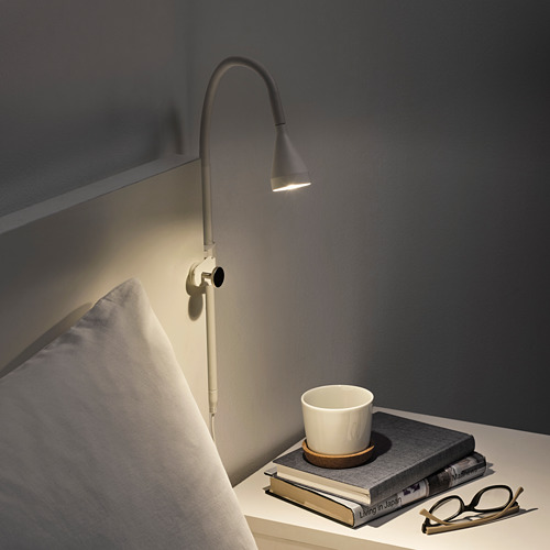 NÄVLINGE - LED wall/clamp spotlight, white | IKEA Taiwan Online - PE739509_S4