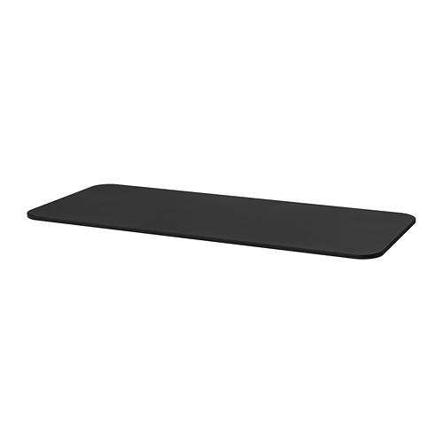 BEKANT - table top, black stained ash veneer | IKEA Taiwan Online - PE739594_S4