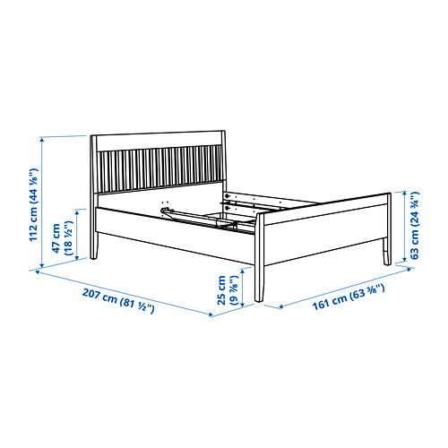 IDANÄS 臥室家具4件組