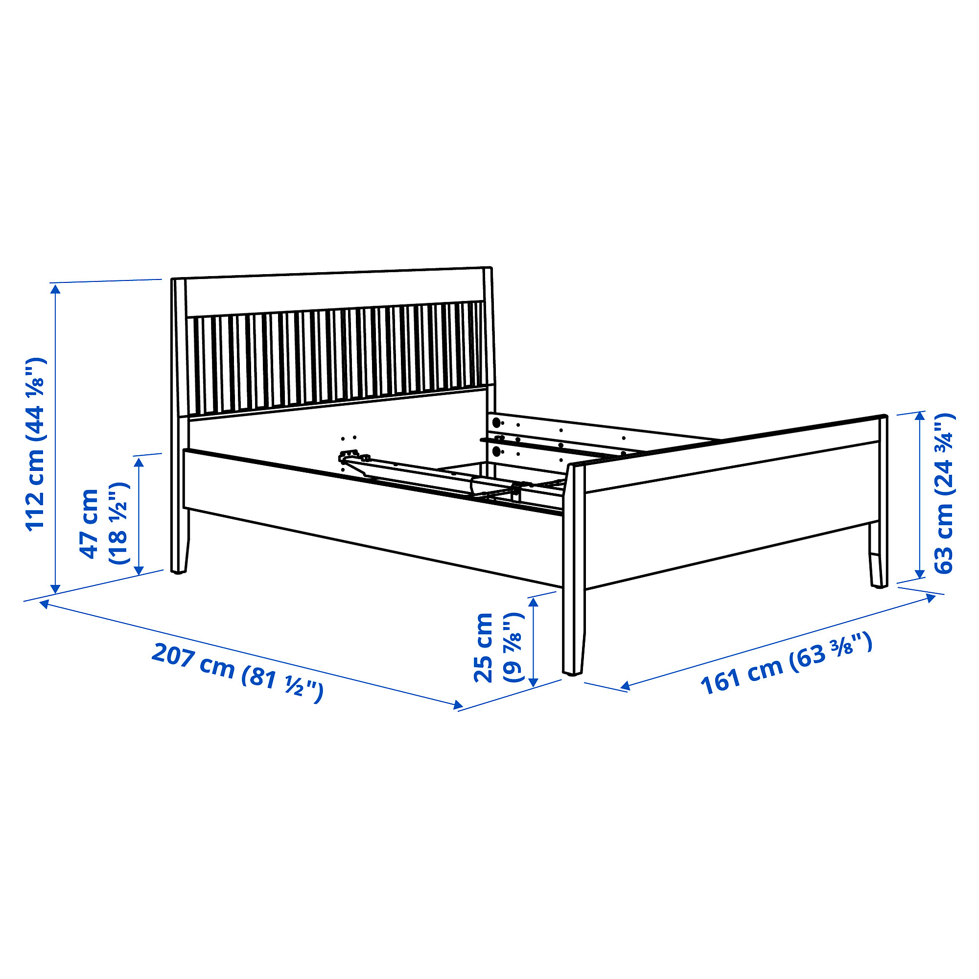 IDANÄS 臥室家具4件組