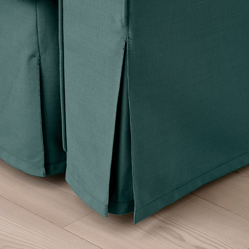 VRETSTORP - 3-seat sofa-bed, Totebo dark turquoise | IKEA Taiwan Online - PE792502_S4